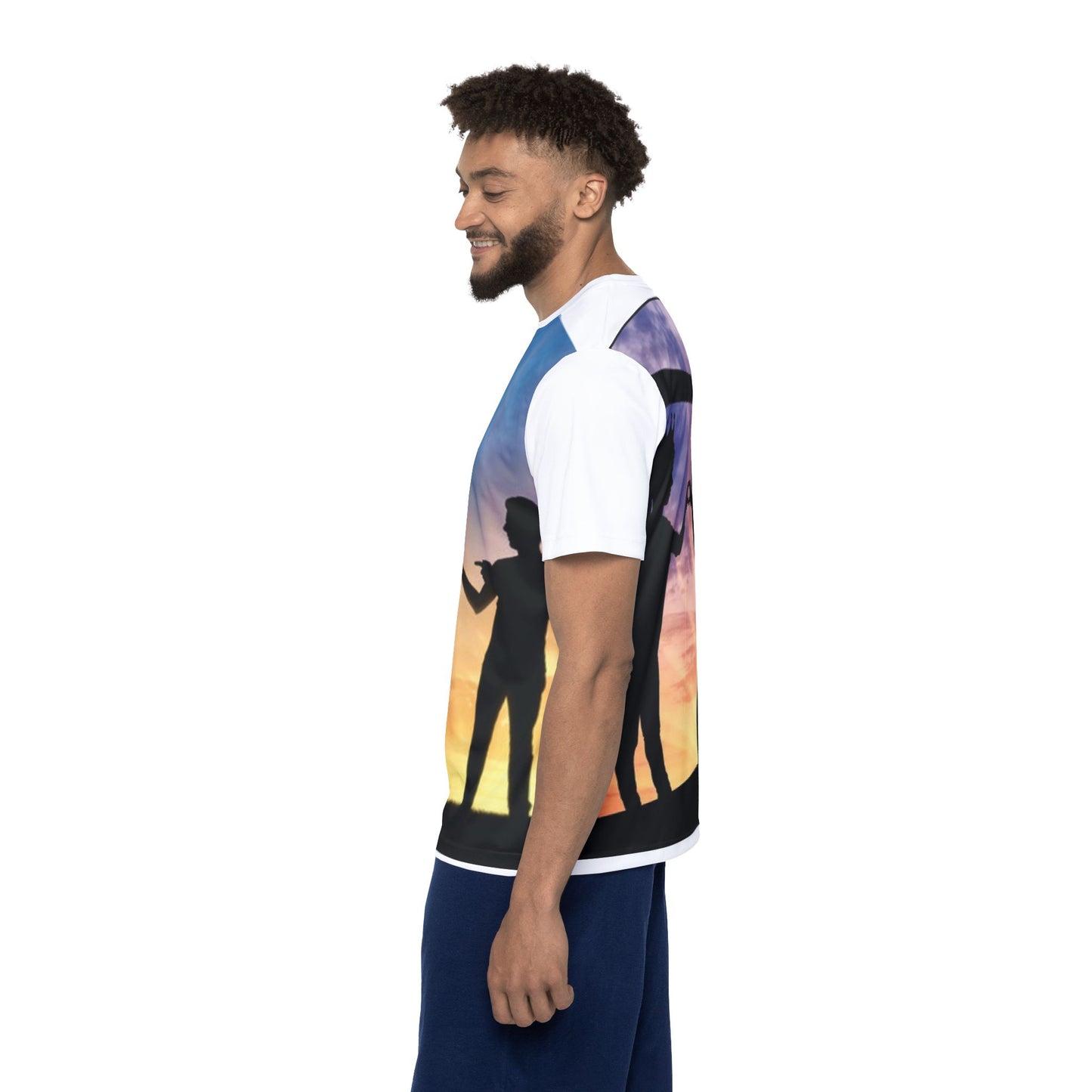 Unisex Sunset Sporty Tee