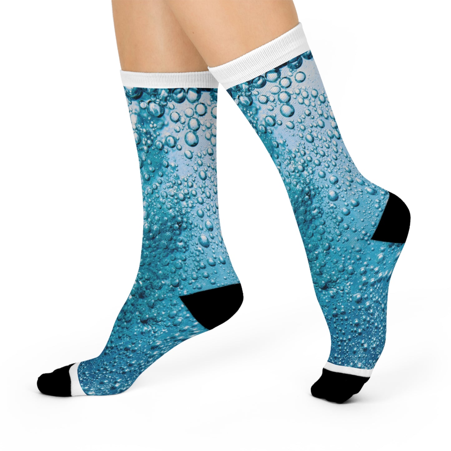 Bubbly Bliss Cushioned Crew Socks