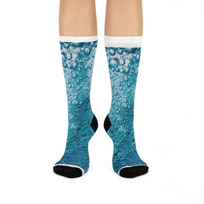 Bubbly Bliss Cushioned Crew Socks