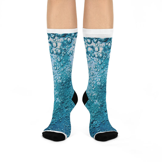 Bubbly Bliss Cushioned Crew Socks