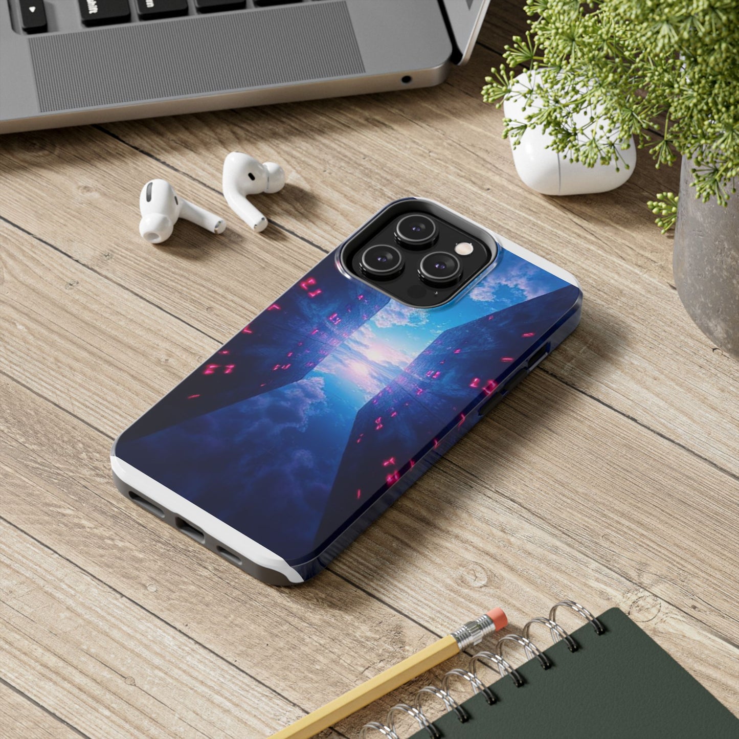 Kissy futuristic Phone Case