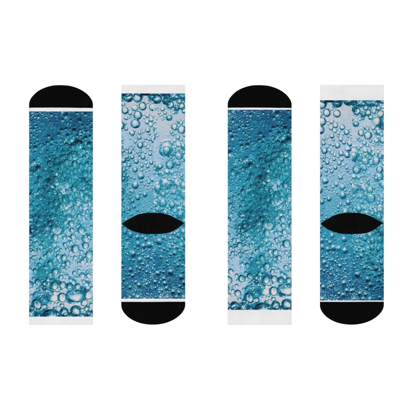 Bubbly Bliss Cushioned Crew Socks
