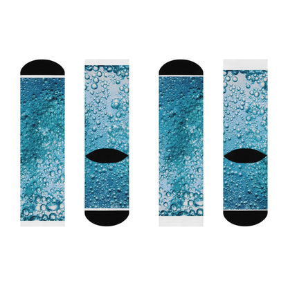 Bubbly Bliss Cushioned Crew Socks