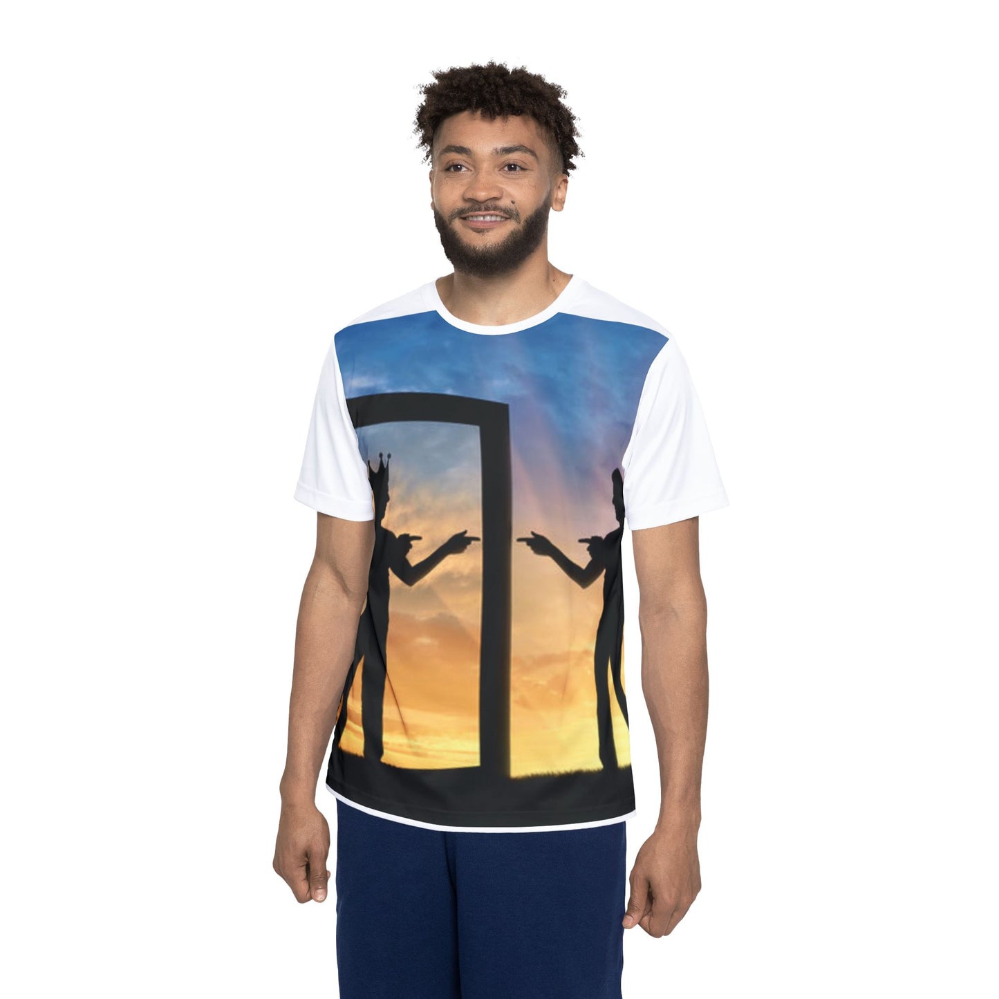 Unisex Sunset Sporty Tee