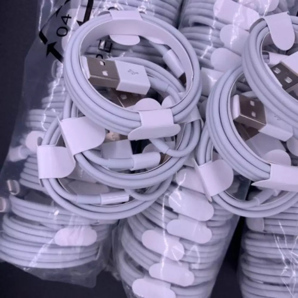 100X Bulk Lot 3ft USB Cable Fast Charger For Apple iPhone 6 7 8 11 12 13 14