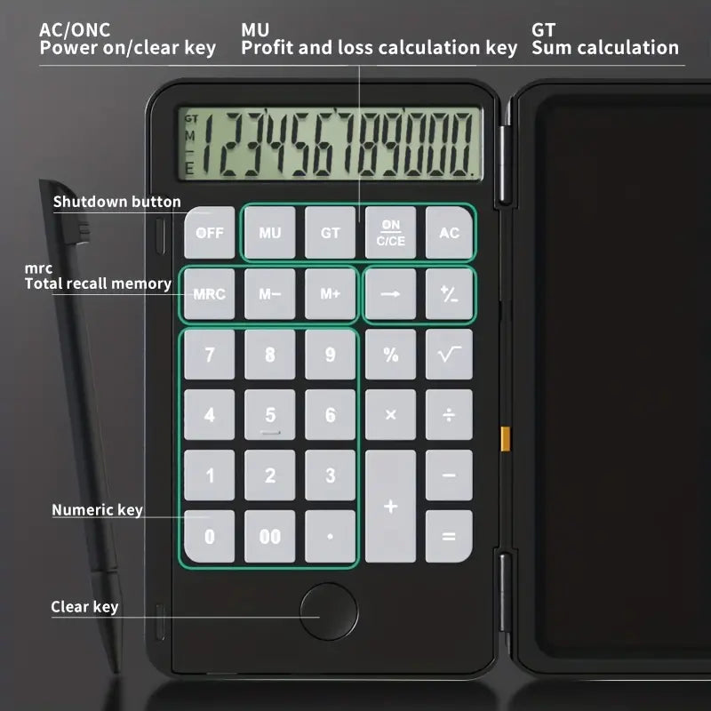 Cintera™ LCD Calculator